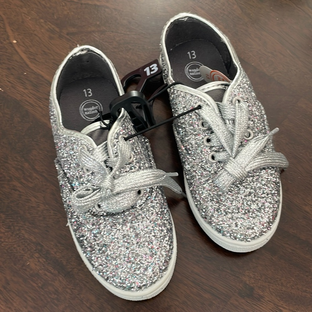 Girls New Sparkly Shoes